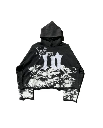 Tenth Series 1010 Reversible Hoodie Black (4)