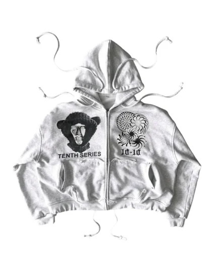 Tenth Series Delusional Trooper Zip Up Hoodie (1)