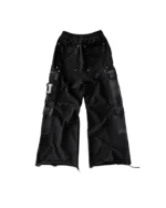 Tenth Series Massacre Cargo Sweatpants Black (1)