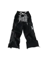 Tenth Series Massacre Cargo Sweatpants Black (2)