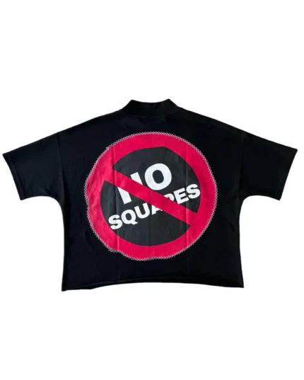 Tenth Series No Squares T Shirt Black (1)