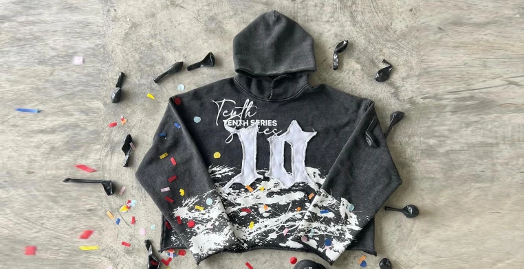 Tenth Series hoodie black