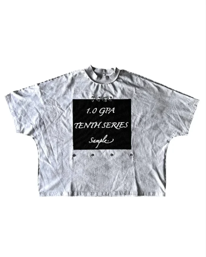 Tenth Series (White) 1.0 GPA Sample Tee (2)